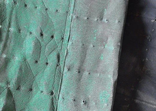 Chlor-alkali industry nickel mesh recycling